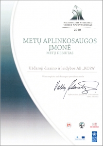 Spaustuvė KOPA aplinkosaugos įmonė